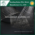 stainless steel security knotted wire rope mesh